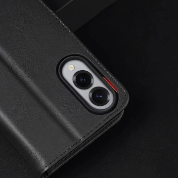 Dux Ducis Hivo Samsung Galaxy S25 Edge Hülle mit RFID-Schutz Flip