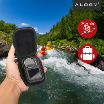 Handyhülle Wasserdichtes Gehäuse Alogy universal IPX8 bis 6,5 Schwarz