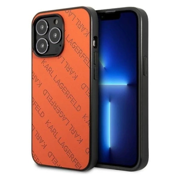 Etui Karl Lagerfeld KLHCP13LPTLO für iPhone 13 Pro / 13 6,1" Hardcase Allover perforiert