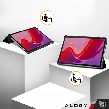 Hülle für Lenovo Tab M11 10,95" TB330FU / TB330XU / TB331FC Tablet Cover Case Alogy Book Cover Don't Touch me Glass Stylus