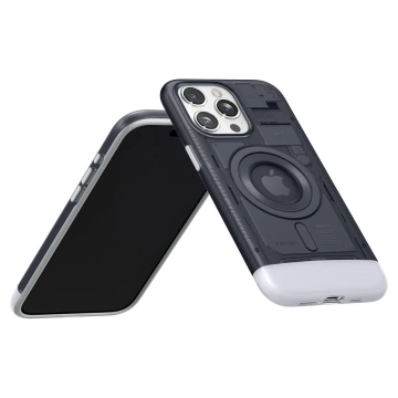 Etui Spigen Classic C1 Mag für MagSafe für iPhone 15 Pro Max Graphit