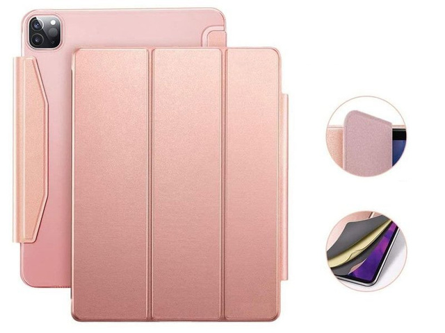 Etui obudowa ESR Yippee do Apple iPad Pro 12.9 2020 / 2021 / 2022 / iPad Air 13 2024 Rose Gold
