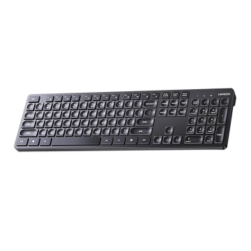 Ugreen KU004 90875 Kabelgebundene Tastatur 1,5 m für Windows / MacOS – Schwarz