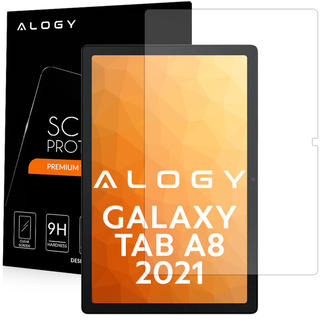 Szkło hartowane Alogy 9H do Samsung Galaxy Tab A8 2021 SM-X200/SM-X205