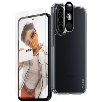 Samsung Galaxy A36 5G CARE von PanzerGlass Flagship 3in1 Schutzkit