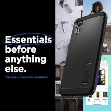 Etui Spigen Tough Armor für Samsung Galaxy Xcover 7 Schwarz