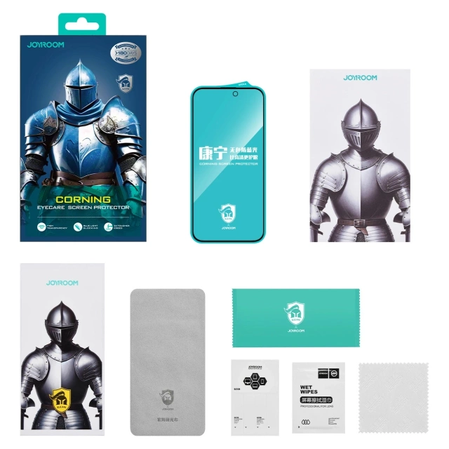 Szkło Hartowane do iPhone 16 Pro Max Joyroom Corning Eyecare Ochrona Wzroku