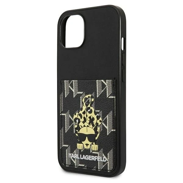 Etui Karl Lagerfeld KLHCP13MCANCNK für iPhone 13 6,1" Hardcase Karlimals Cardslot