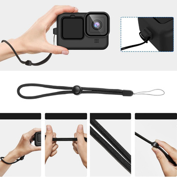 Silikonschutzhülle Alogy TPU Hülle für GoPro Hero 11/10/9 schwarz