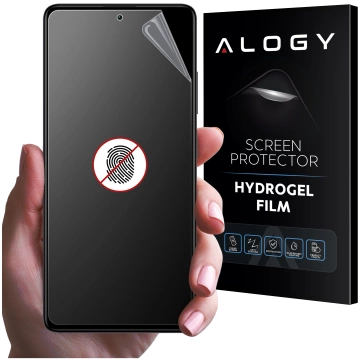 „MATTE“-Folie für Xiaomi Redmi Note 12 PRO / Poco X5 Pro 5G Hydrogel Alogy HydroSkin Matte Pro™-Bildschirm für „FINGERPRINT FREE“-Hülle