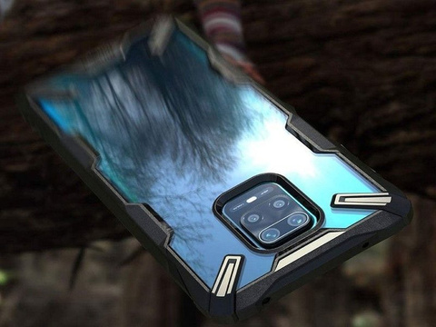 Etui Ringke Fusion X für Xiaomi Redmi Note 9S/ Pro/ Max Black