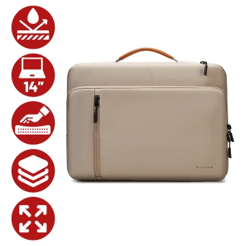 Bange wasserdichter Rucksack für 15,6-Zoll-Laptop, Stadtreisender, 45 x 30 x 16 cm, für Arbeit, Flugzeug, Herren, Damen, mit USB-Anschluss Schwarz