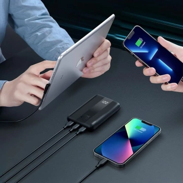 Powerbank Forcell F-Energy P10K2 10000mAh PD 22,5W QC3.0 Schwarz