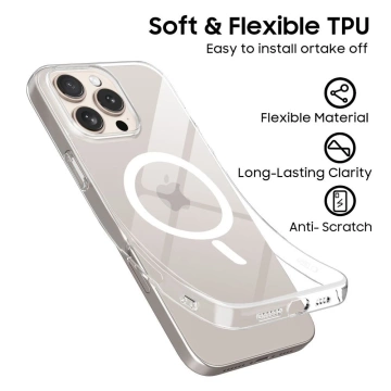 Etui für iPhone 16e Tech-Protect FlexAir MagSafe Clear