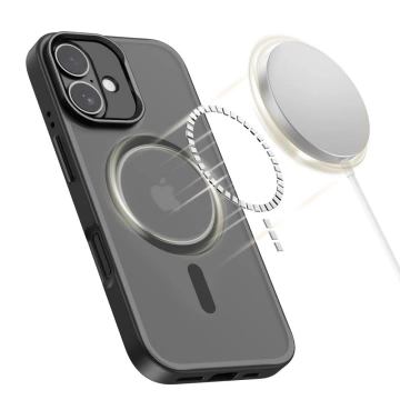 Etui Tech-Protect MagStand MagSafe do iPhone 17, czarny mat