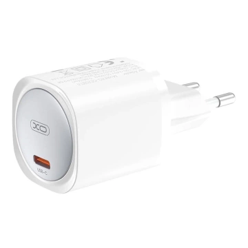 XO CE20 Wandladegerät, 30 W, GaN, USB-C, PD, QC, PPS