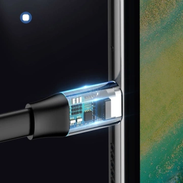 Baseus Einfaches Flachkabel USB-Kabel / USB Typ C SuperCharge 5A 40W Quick Charge 3.0 QC 3.0 23cm Gold (CATMBJ-BV3)