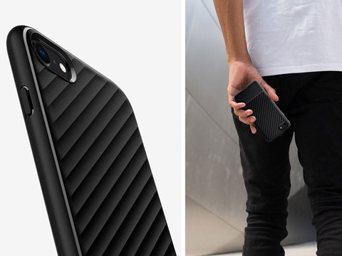 Etui Spigen Core Armor für Apple iPhone 7/8/SE 2020 Schwarz