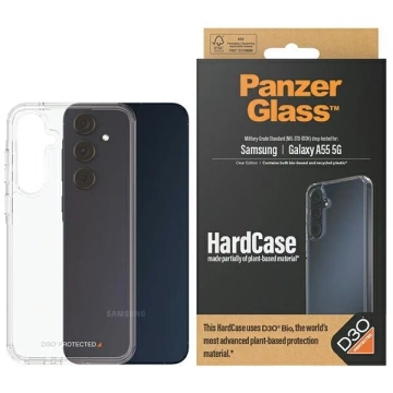 Etui für Samsung Galaxy A55 5G PanzerGlass HardCase D3O Clear