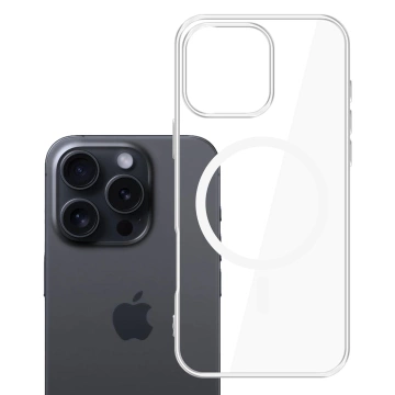 Etui 3mk Clear MagCase für Apple iPhone 16 Pro Max