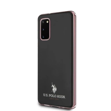 US Polo Glänzende Handyhülle für Samsung Galaxy S20 schwarz / schwarz