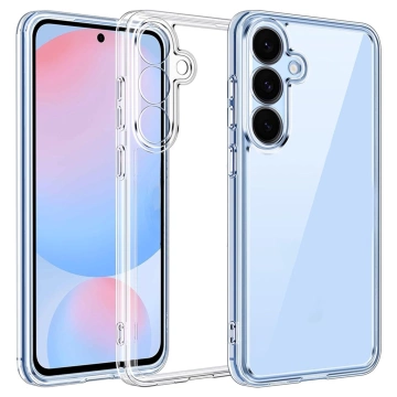 Hülle für Apple iPhone 16 Pro Max Alogy Anti-Shock Hybrid Case für MagSafe Transparent