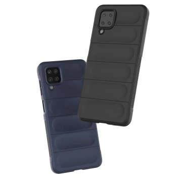 Magic Shield Case Hülle für Samsung Galaxy A12 flexible gepanzerte Hülle schwarz