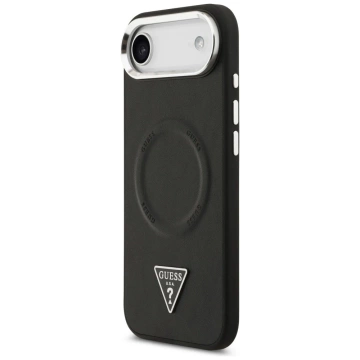 Etui Guess Triangle Logo MagSafe na iPhone 17 Air - Czarne