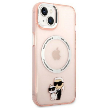 Etui Karl Lagerfeld KLHMP14MHNKCIP do iPhone 14 Plus 6,7" hardcase Iconic Karl&Choupette Magsafe