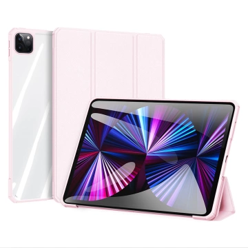 Dux Ducis Copa Hülle für iPad Pro 11 '' 2020 / iPad Pro 11 '' 2018 / iPad Pro 11 '' 2021 Smart Cover mit Ständer Pink