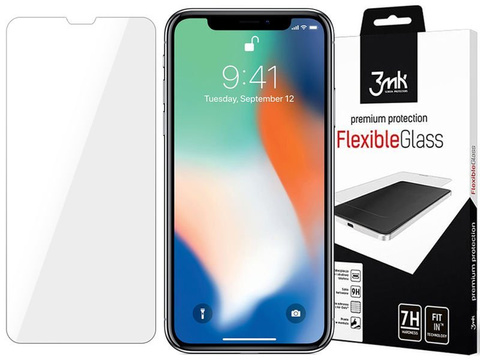 Szkło 3mk Flexible Glass 7H Apple iPhone 11 + Szkło na obiektyw