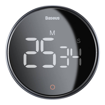 Countdown-Timer Küchentimer Baseus Heyo Pro Dark Digital Rotary Timer Grey