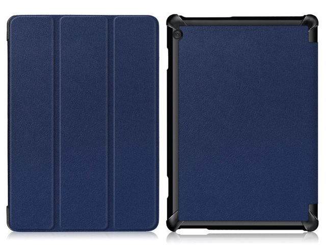 Etui Alogy Book Cover do Lenovo Tab M10 10.1 TB-X605 Granatowe