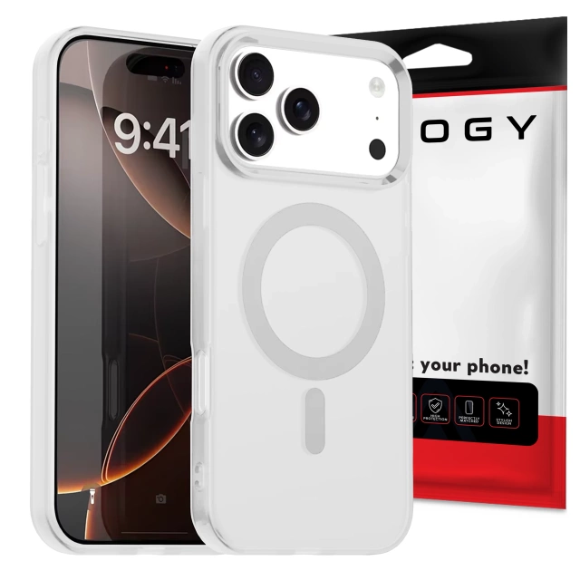 Etui do Apple iPhone 17 Pro – matowa obudowa do MagSafe z ochroną obiektywu, smukłe i odporne na zarysowania, idealne dopasowanie – Alogy Skinny MatteCase™ Białe