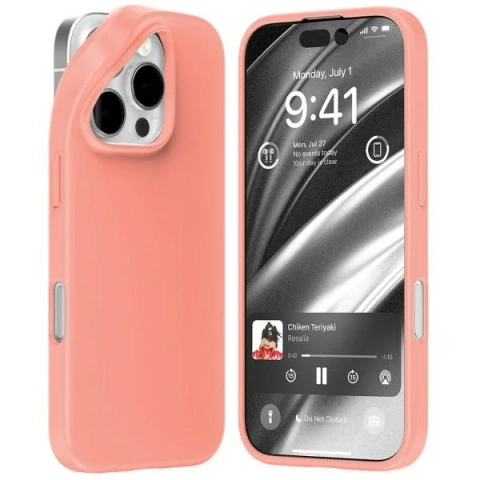 Mercury Soft Case für iPhone 16 Pro 6,3" Pink