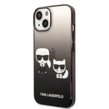 Etui Karl Lagerfeld KLHCP14STGKCK für Apple iPhone 14 6,1" Hardcase Gradient Ikonik Karl