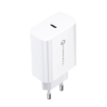 Forcell Ladegerät 20W USB-C PD QC 4.0 Lightning-Kabel für iPhone 12 13 14