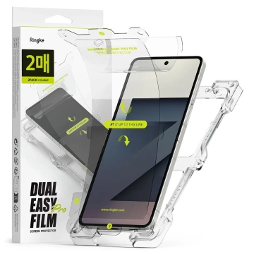 Folia Ringke Dual Easy Pro 2-Pack Galaxy Z Flip 7 Clear Wewnętrzna