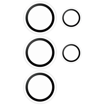 Gehärtetes Glas für Samsung Galaxy S25 Ultra PanzerGlass Hoops Kameraobjektivschutz