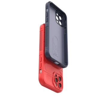 Magic Shield Case Hülle für iPhone 12 Pro flexible gepanzerte dunkelblaue Hülle
