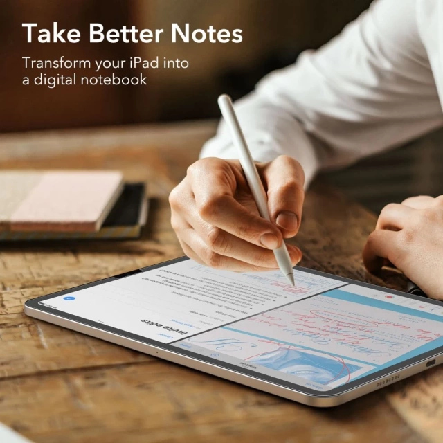 FOLIA OCHRONNA ESR PAPER FEEL 2-PACK IPAD PRO 12.9 2020 / 2021 / 2022