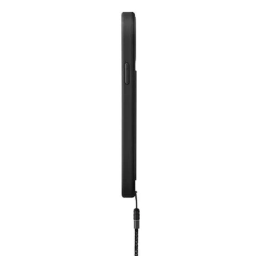 UNIQ Hülle Heldro iPhone 12 Pro Max 6.7 "schwarz / Mitternachtsschwarz Antimikrobiell