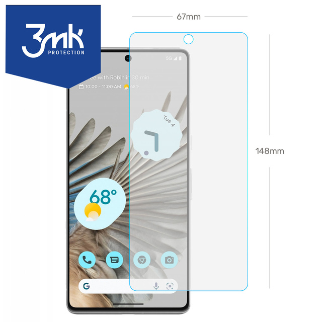 Szkło 3mk FlexibleGlass do Google Pixel 7 5G hybrydowe na ekran Glass 7h