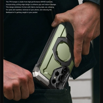 Hülle für Samsung Galaxy S25 Ultra Supcase UB Grip Mag MagSafe Guldan