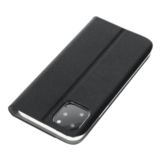 Etui Kabura SENSITIVE Book do Samsung Galaxy S25 Czarny Stand