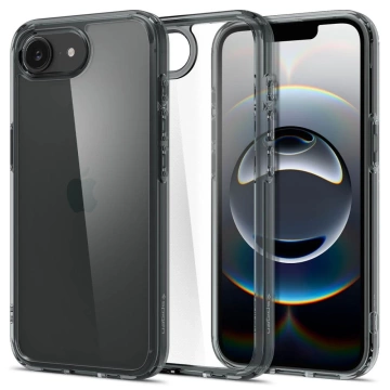 Etui Spigen Ultra Hybrid do iPhone 16E Space Crystal TPU+PC Przezroczyste