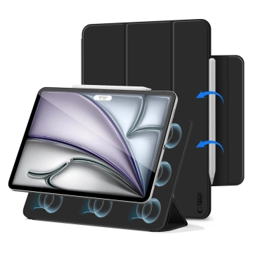 Etui Tech-Protect SmartCase Magnetic do iPad Air 13" 2024–2025 Black