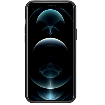 Nillkin Super Frosted Shield Hartschalen-Hüllenständer für iPhone 13 Pro Max schwarz