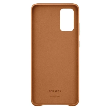 Hülle Samsung EF-VG985LA für Samsung Galaxy S20 G985 braun/braun Lederhülle