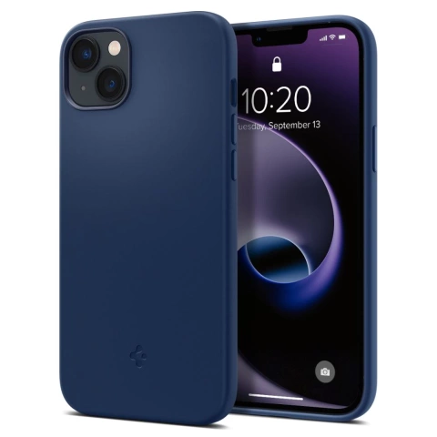Etui Spigen Silicone Fit Mag MagSafe do Apple iPhone 14 Plus Navy Blue
